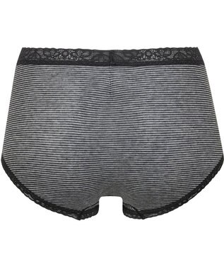 Wing ショーツ 綿混素材(身生地) やさしい肌あたり ここちよいフィット感 【デイリーフィット やわらかコットン】 はきこみ丈ふかめ EC3500 ウイング／ワコール ブラック