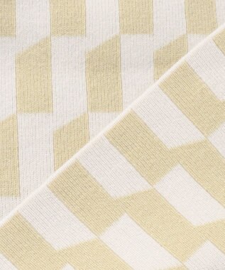 JOSEPH アルコーブ　インターシャ　ニットコート Pale Olive/Ivory