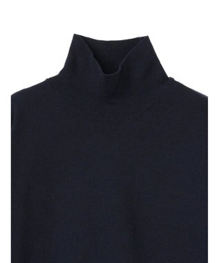 Green Parks もちやわ　モックネックプルオーバー Navy