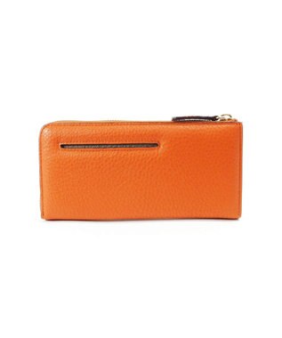 PELLE BORSA L字ファスナー長財布 Mano Good マーノグッズ 4721 オレンジ