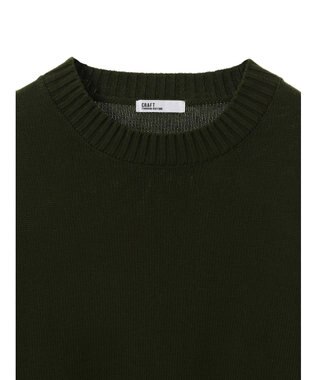 CRAFT STANDARD BOUTIQUE ガンジーニットプルオーバー Khaki