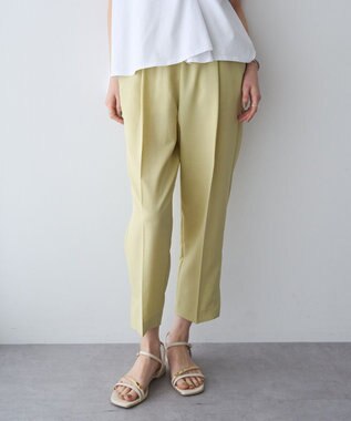 YECCA VECCA 【UVカット】サラサライージーテーパードパンツ