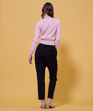 TOCCA GLOW CORSAGE KNIT ニットカーディガン ピンク系