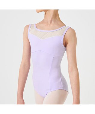 Chacott ノースリーブレオタード ラベンダー