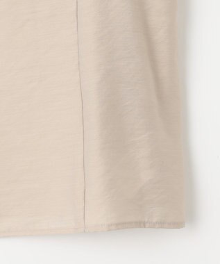 J.PRESS LADIES 【洗える】シアーブライトローン バンドカラー ブラウス ベージュ系