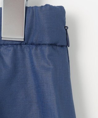 自由区 【洗える・XSサイズあり】シアーシャイニー スカート ダルブルー系