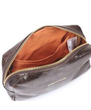 Regalo Felice 【しっかり大容量 / スマホも入る / 日本製】ポーチ / REGALO BR(ブラウン)