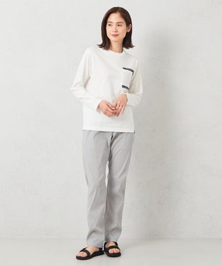 JOSEPH ABBOUD MOUNTAIN 【UNISEX】7ポケット ハイパワーストレッチ クライミングパンツ ライトグレー系