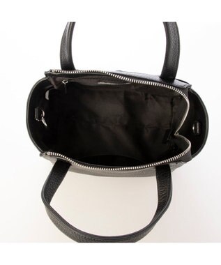UNBILLION カシュカシュ cachecache / ポーチ付ダブルフェイスミニボストンバッグ ブラック