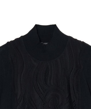 JOSEPH レース&ニット　ショートスリーブニット Black