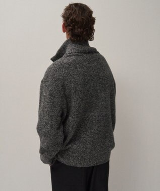 LAMBS WOOL | ハーフジップセーター - UNISEX / ATON | ファッション
