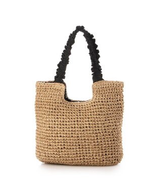 UNBILLION カシュカシュ cachecache / フリルハンドルクロッシェトート