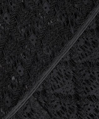 uncrave ジオメトリックレース ブラウス ブラック