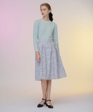 TOCCA 【洗える！】CASHEMERE プルオーバー ライトグリーン系