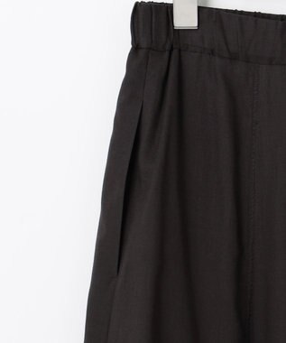 23区 【SLOW/一部店舗限定】テンセルコットンジョーゼット フレア スカート グレー系