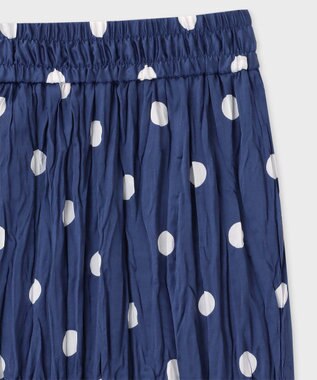 Paul Smith Large Polka ワイドパンツ インディゴブルー