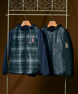 23区GOLF 【WOMEN】マルチウェイ ブルゾン＆リバーシブルベスト セットアイテム　気温の変化に対応 ネイビー系