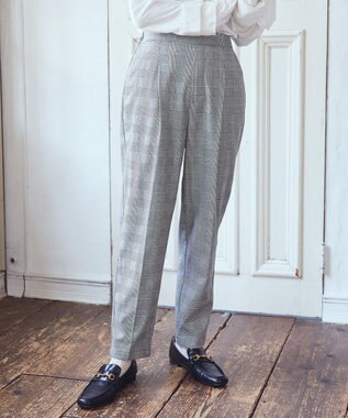 earth music&ecology 裏起毛テーパードパンツ