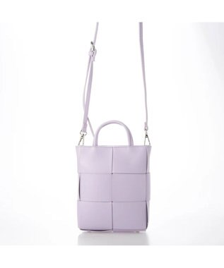 UNBILLION cachecache イントレチャートミニショルダーバッグ ラベンダー