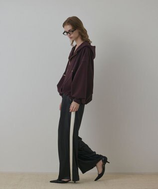 GRACE CONTINENTAL バル－ン裏毛パ－カ－ ブラウン