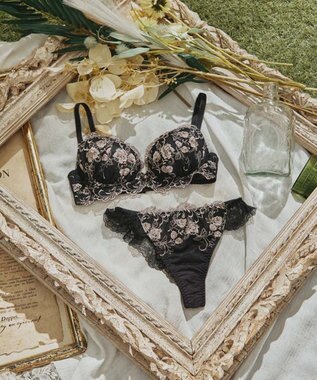 San-ai Resort（三愛水着楽園） 【エレガントコレクション2404】単品ブラHIカップ  【northerly】 ブラック