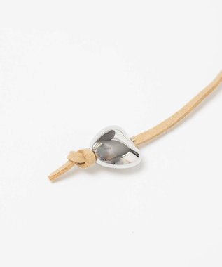 WEGO Lハートリボンチョーカー ベージュ