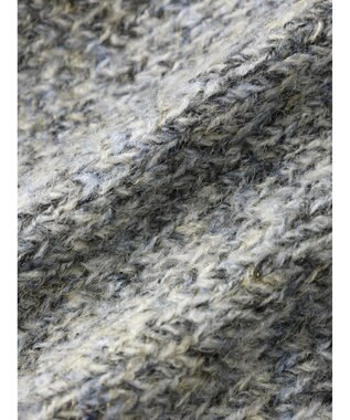 Green Parks ふわふわＭｉｘニットプルオーバー Black