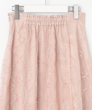 Feroux フレアレース スカート ピンク系