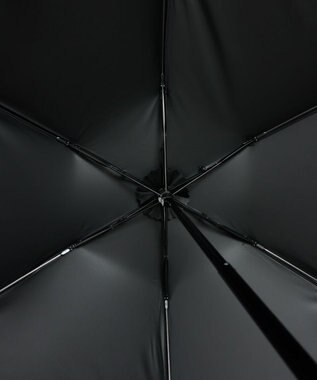 AURORA 【MACKINTOSH LONDON（マッキントッシュ ロンドン）】フリルオーガンジータック加工晴雨兼用パラソル（折りたたみ傘） ネイビー