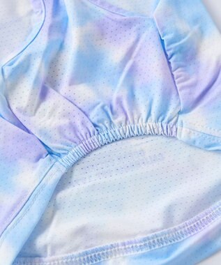 OP／FILA 【Ocean Pacific】タイダイ柄ドッグウェア ペットウェア シルバー