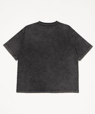 WEGO 【ユニセックス着用ITEM】グラフィックヘンリーネックT（SS） ブラック