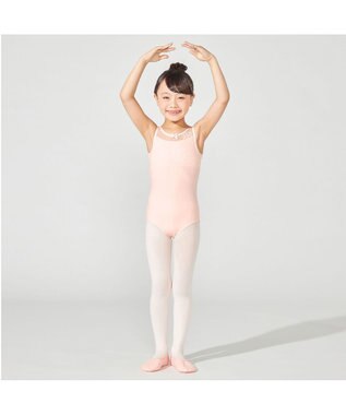 Chacott ノースリーブレオタード ロイヤルピンク