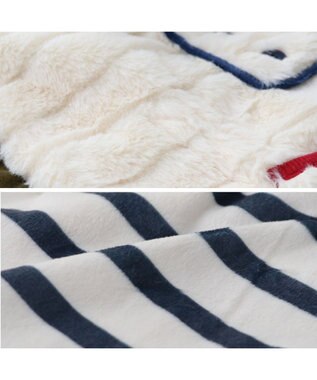 PET PARADISE リサとガスパール マリン ポンチョ 小型犬 ホワイト