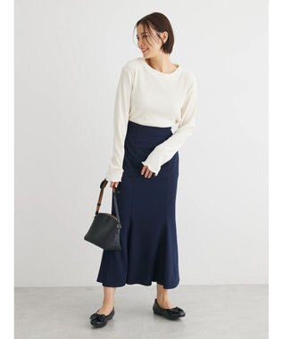 Green Parks ミニプリーツプルオーバー Ivory