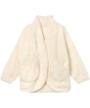 tsumori chisato SLEEP ツモリチサト ローブ フリ－ス素材(本体) あったか 長袖 ルームウェア レディース URW430 /ワコール