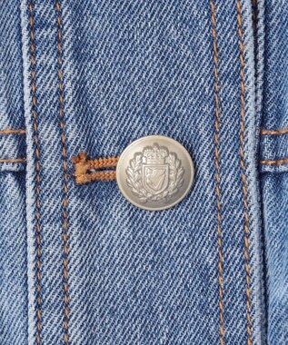 GRACE CONTINENTAL メタル釦デニムジャケット インディゴ