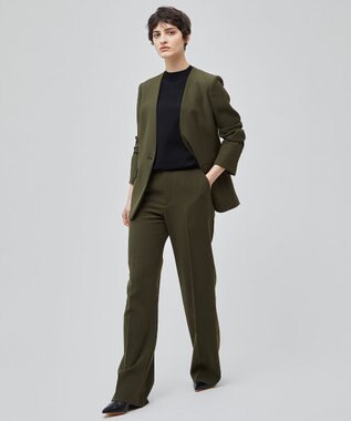 BEIGE， 【洗える】LAURA / 半袖ニット Black