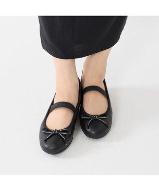 Riz raffinee <Riz raffinee>【3E】バレエスニーカー ブラック