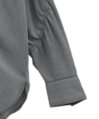 YECCA VECCA ドロストデザインギャザーシャツ Camel