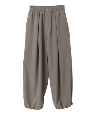 Green Parks ・ＳＵＧＡＲ　ＳＰＯＯＮ　カーブタックパンツ Gray Beige