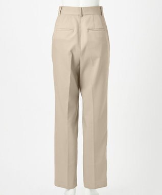 23区 【エステータ】ライトダブルクロス スティックパンツ グレージュ