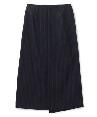JOSEPH ピンストライプ　スカート Navy