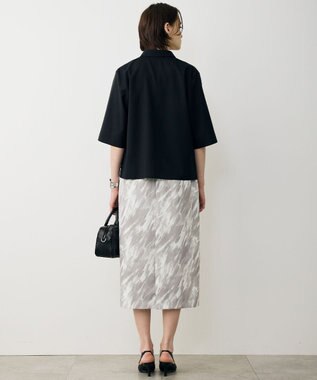 ICB L 【先行予約】ドライクールトロ 5分袖シャツ ブラック