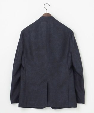 JOSEPH ABBOUD 【キングサイズ・洗える/速乾/防しわ/軽量/ストレッチ/JAPANファブリック】コンフォータブルレース ジャケット ネイビー系