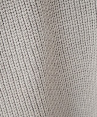 earth music&ecology チュールフリルカーディガン Light Gray