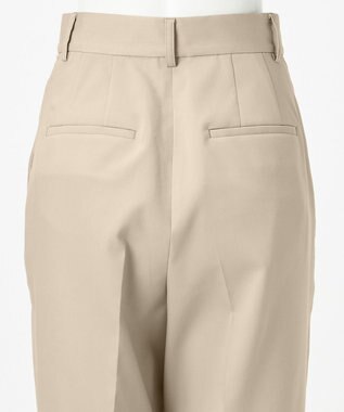 23区 【エステータ】ライトダブルクロス スティックパンツ グレージュ