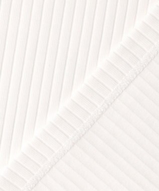 J.PRESS LADIES L 針抜きフライス クルーネック カットソー ホワイト系