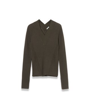 JOSEPH シアークレープ　ロングスリーブニット Palm Leaf