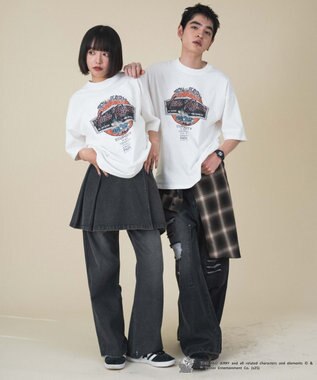 WEGO 【新柄追加/ユニセックス着用アイテム/SMLサイズ展開】TOMandJERRYグラフィックT（S） 柄3