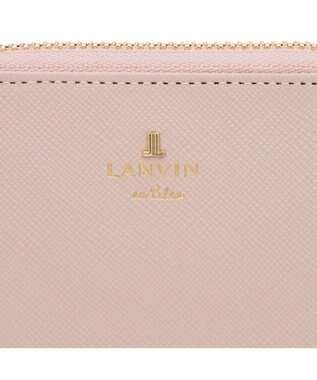 LANVIN en Bleu リュクサンブール 財布機能付きカードケース ペールピンク